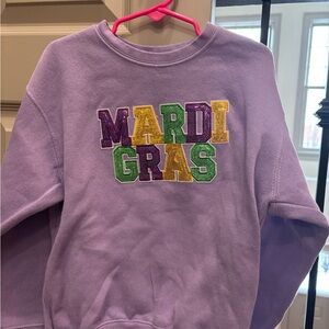 Mardi Gras sweatshirts